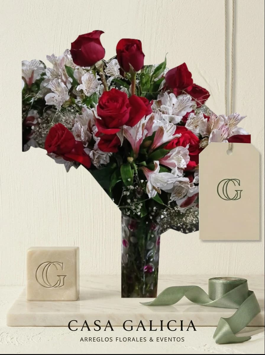 Pure Love - Ramo de flores frescas Casa Galicia